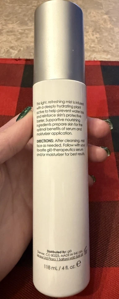 Glo-Therapeutics Cyto-Luxe Bruma Tonificante 4 OZ Tamaño Completo Nueva Agua de Coco Papayrus Foto 4 de 4