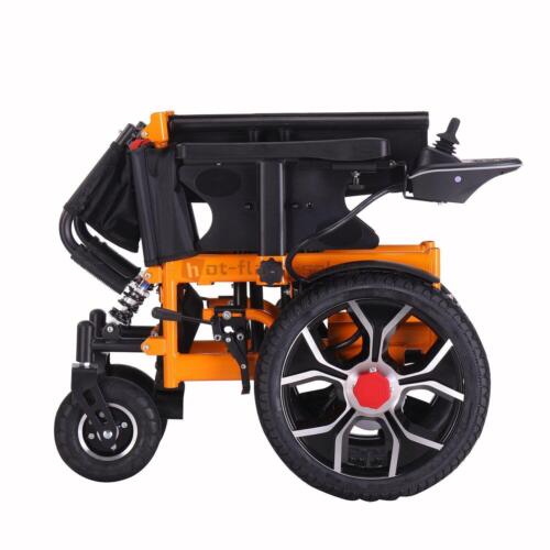 Travel Folding 500W Electric Wheelchair, All Terrain Heavy Duty Power Scooter - Picture 15 of 17