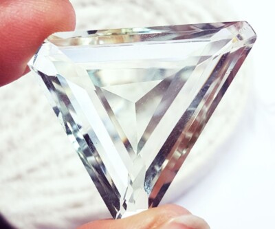 Natural Light Green Amethyst 45.90 Ct Certified Loose Gemstone With Free Gift