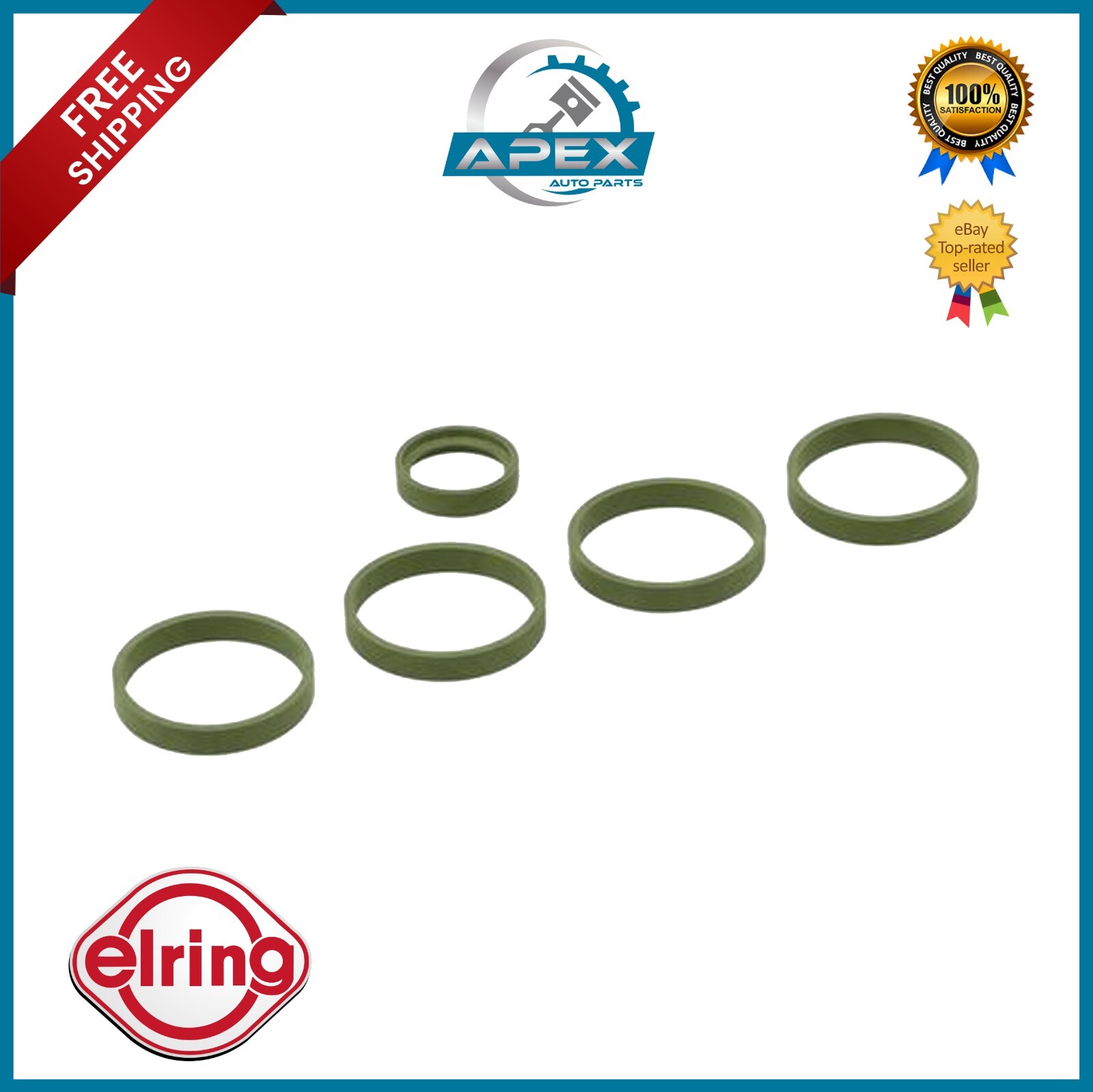 Intake Manifold Gasket Set For Audi Seat Skoda VW - ELRING 236.660