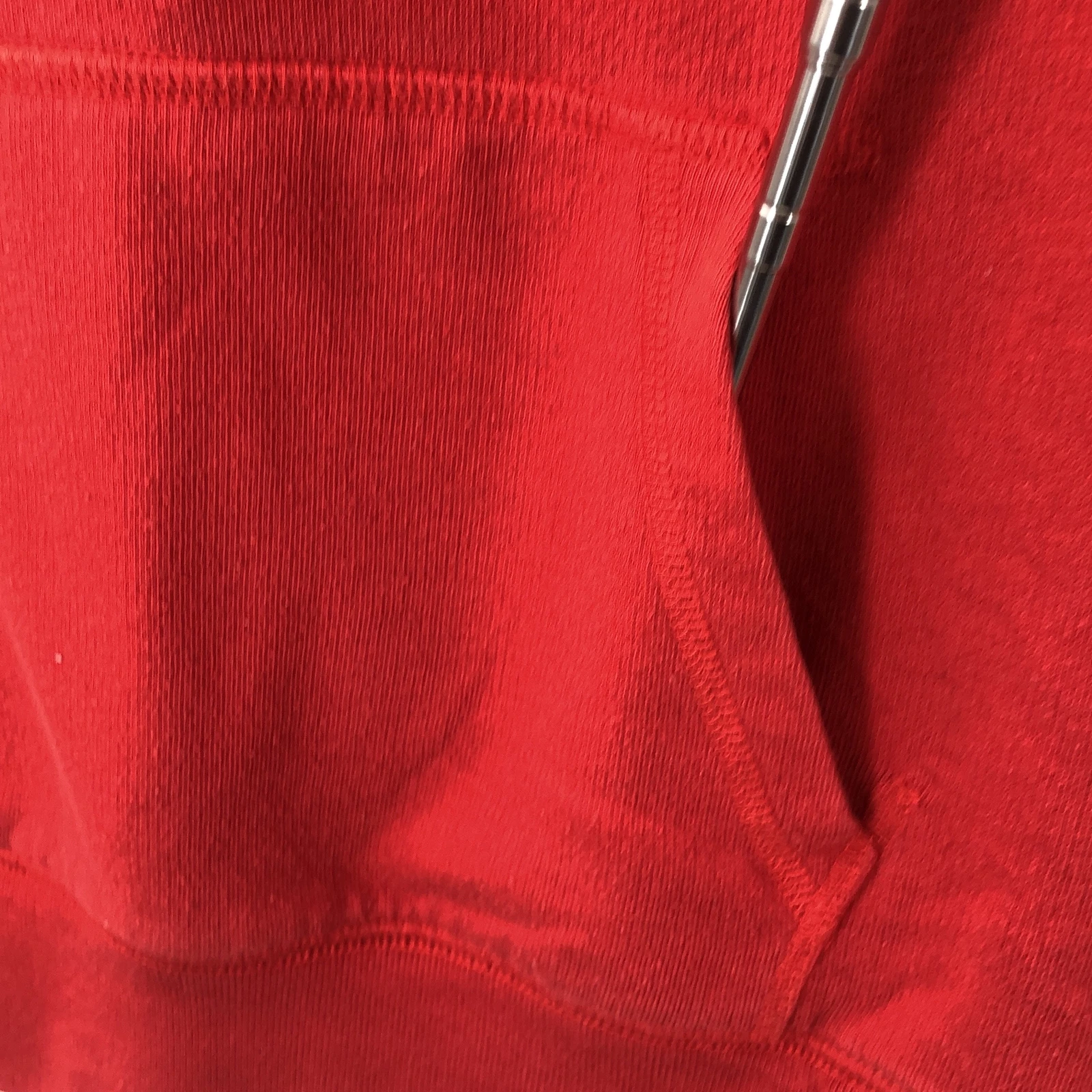 UNDERCOVER Felpa con cappuccio Victorias Secret rosa donna rossa manica lunga pullover piccola