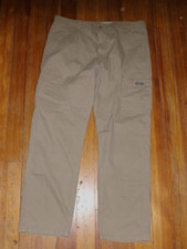 Wrangler Relaxed Fit Cargo Pants 38/32 Beige New Mens