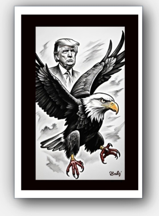Donald Trump 8x10 PRINT One Man One Mission Under One God Originals by ...