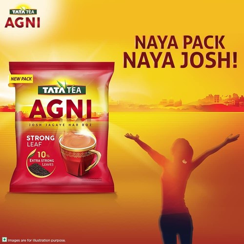 Tata Tea Agni | Strong chai With 10% Extra Strong Leaves | Black Tea | 500g - Picture 4 of 7
