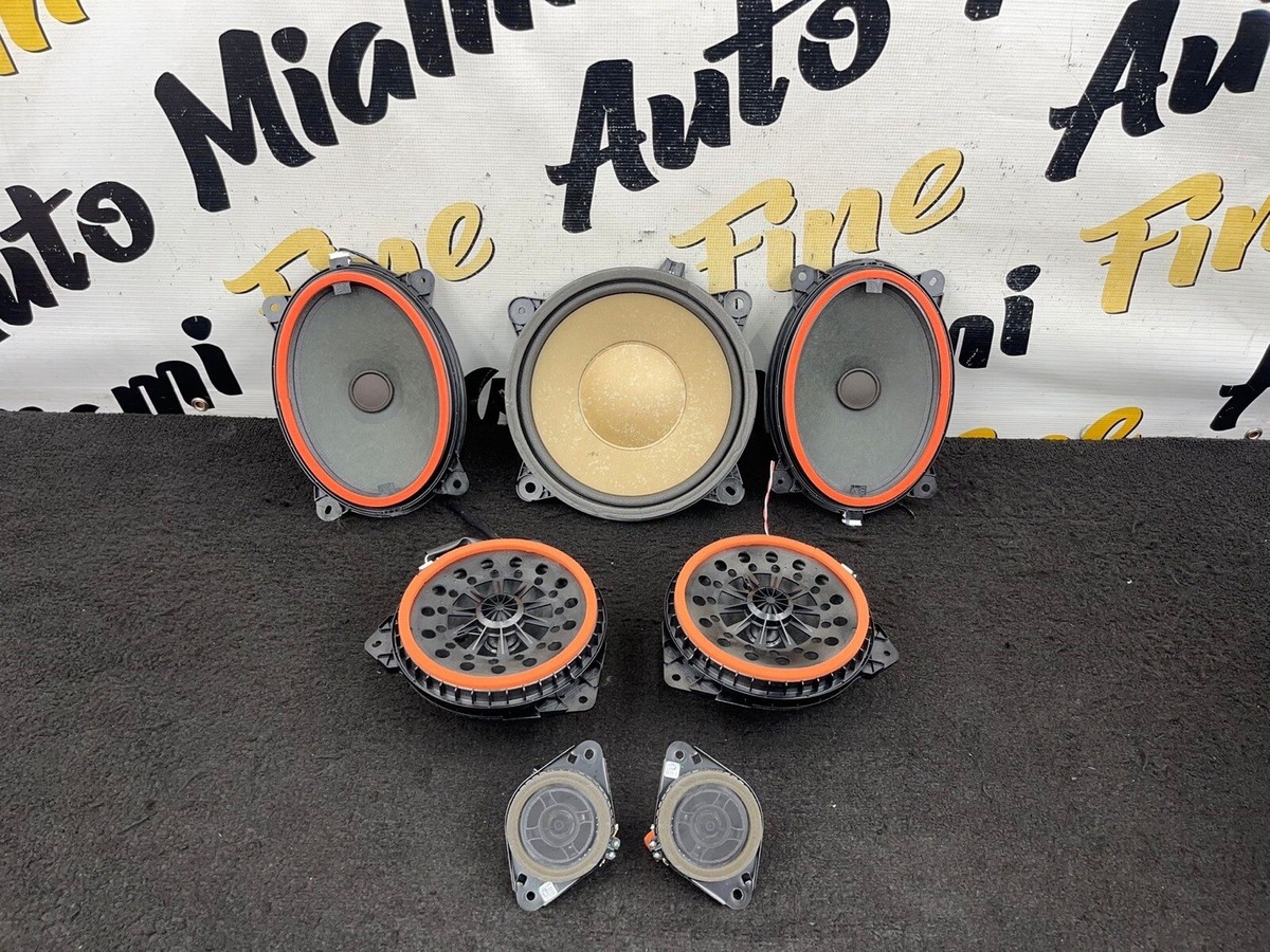 2022 Subaru WRX OEM Harman Kardon Door Speaker Set W/ Subwoofer
