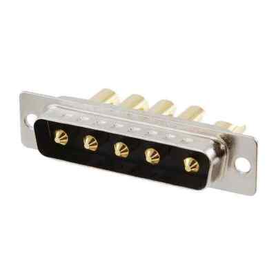 CONN D-SUB STECKER 5POS PNL MNT
