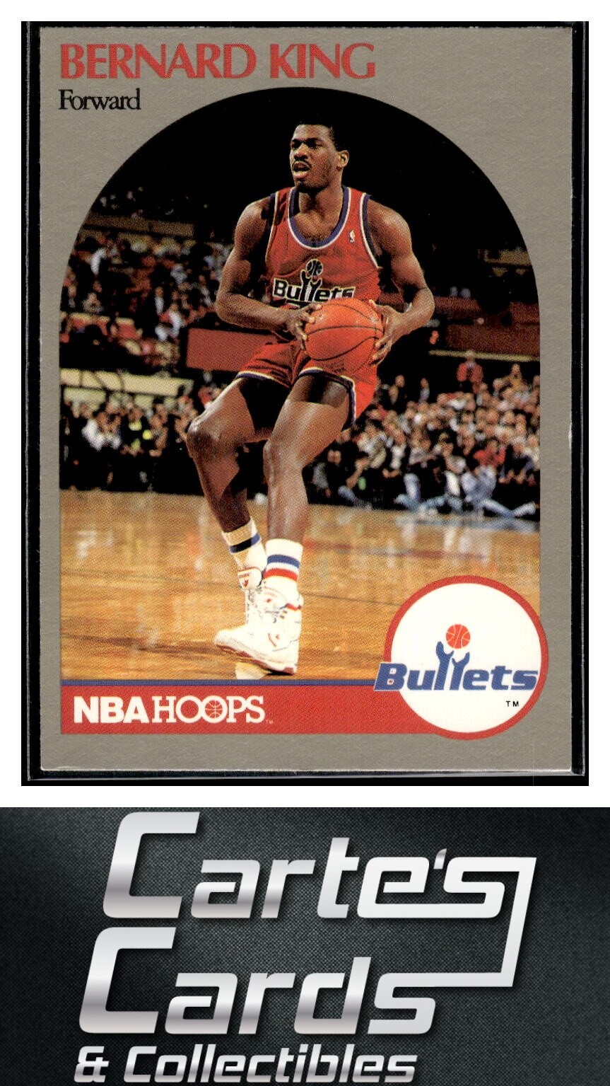 Bernard King 1991 Sears Hoops 100 Superstars #99 Washington Bullets