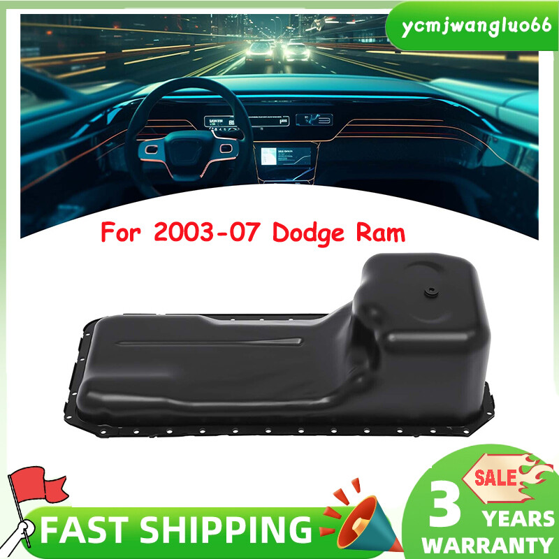Engine Oil Pan for 6.7L Cummins Diesel Dodge Ram Truck 2500 3500 4500 NEW thumbnail 3