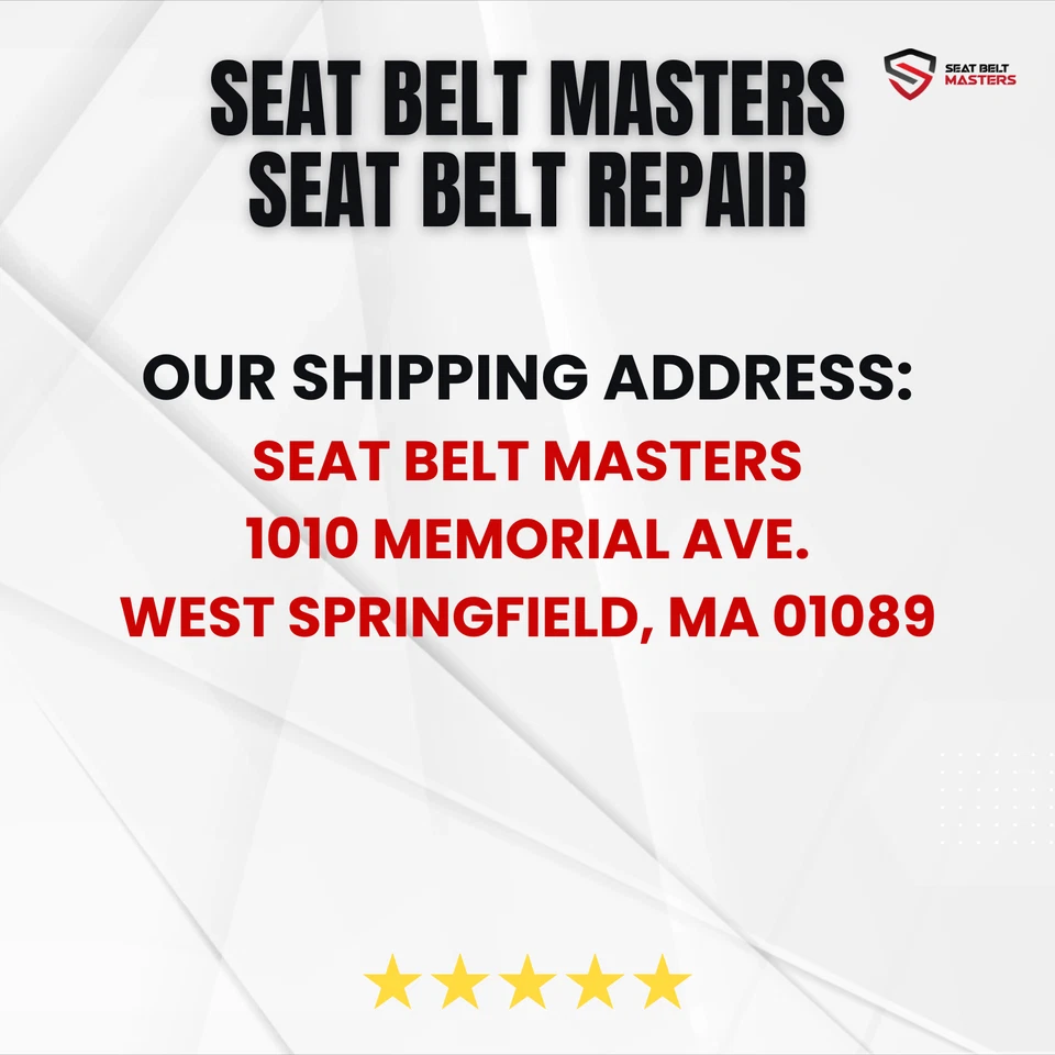 DUAL STAGE SEAT BELT REPAIR SERVICE FOR CHEVROLET OEM ALL MAKES ALL MODELS - Image 2 of 3