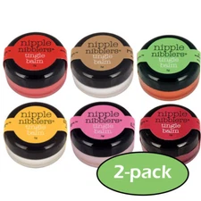 2-Pack Nipple Nibblers Arousal Plumper Tingle Balm Flavored Gel Choose Flavor