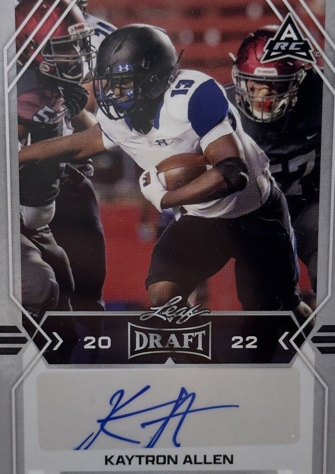 2022 Leaf Draft Kaytron Allen #BA-KA1 - 1 of 1
