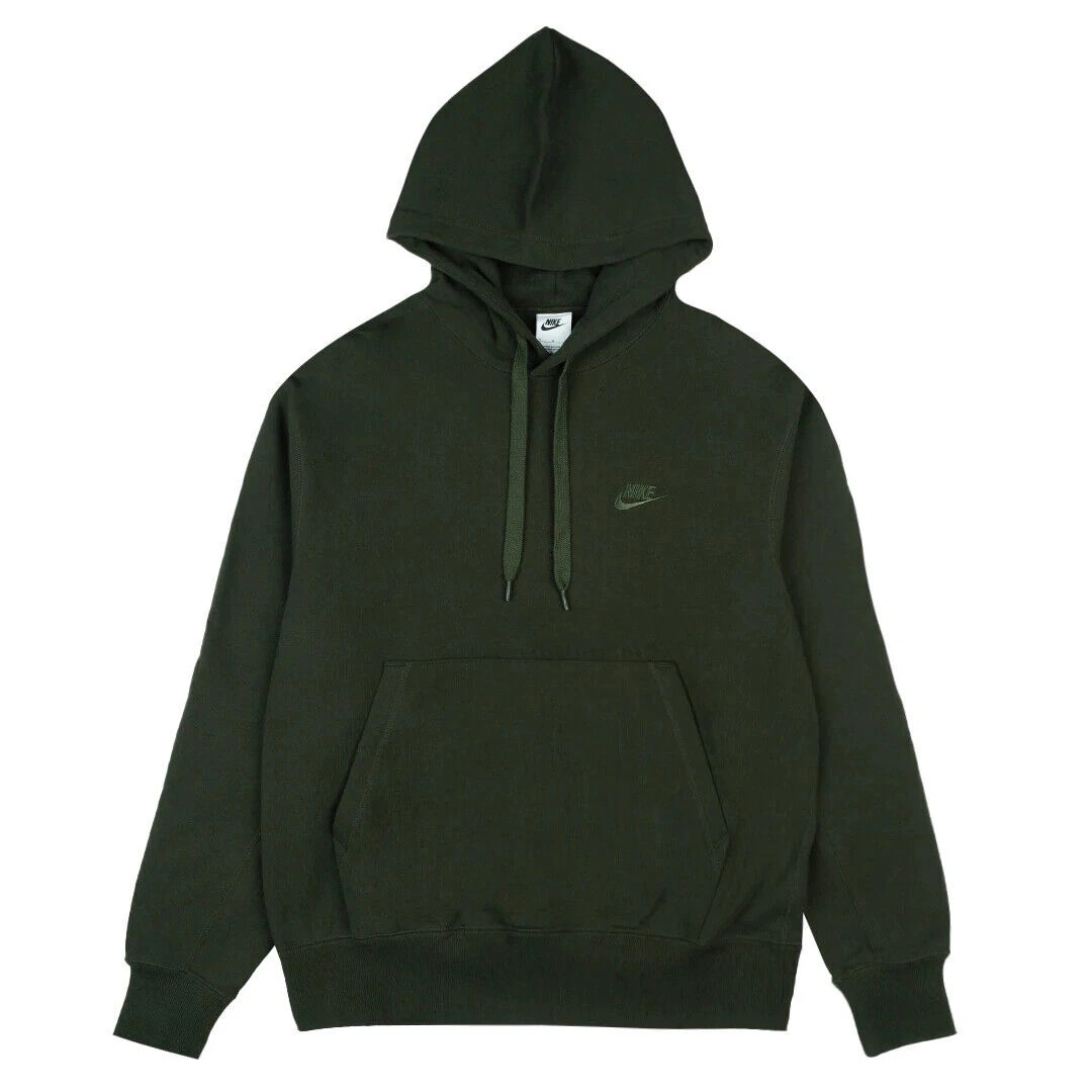 Nike club hoodie sequoia sales