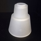 Glass Lamp Shade Replacement 3 11/16in Lampshade E14 Opal Cone Table