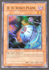 Yugioh TCG - D.D. Scout Plane - IOC-012 - Vintage - LP - Monster - Machine 2004