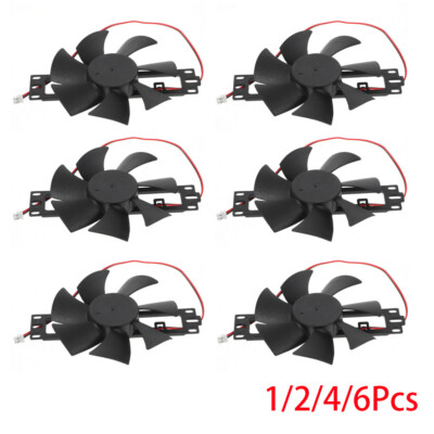 #ad 1 2 4 6PCS DC 12V 18V Universal Case Cooling Fan for Induction Cooker Repair USA $9.68