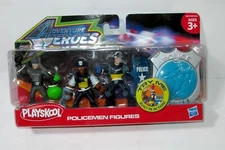Hasbro 2010 Playskool Adventure Heroes Policemen 3 Figure Playset NIP