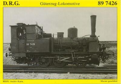 AK · Steam Locomotive 89 7426 (Prussian. T 3) - DRG (20.07)