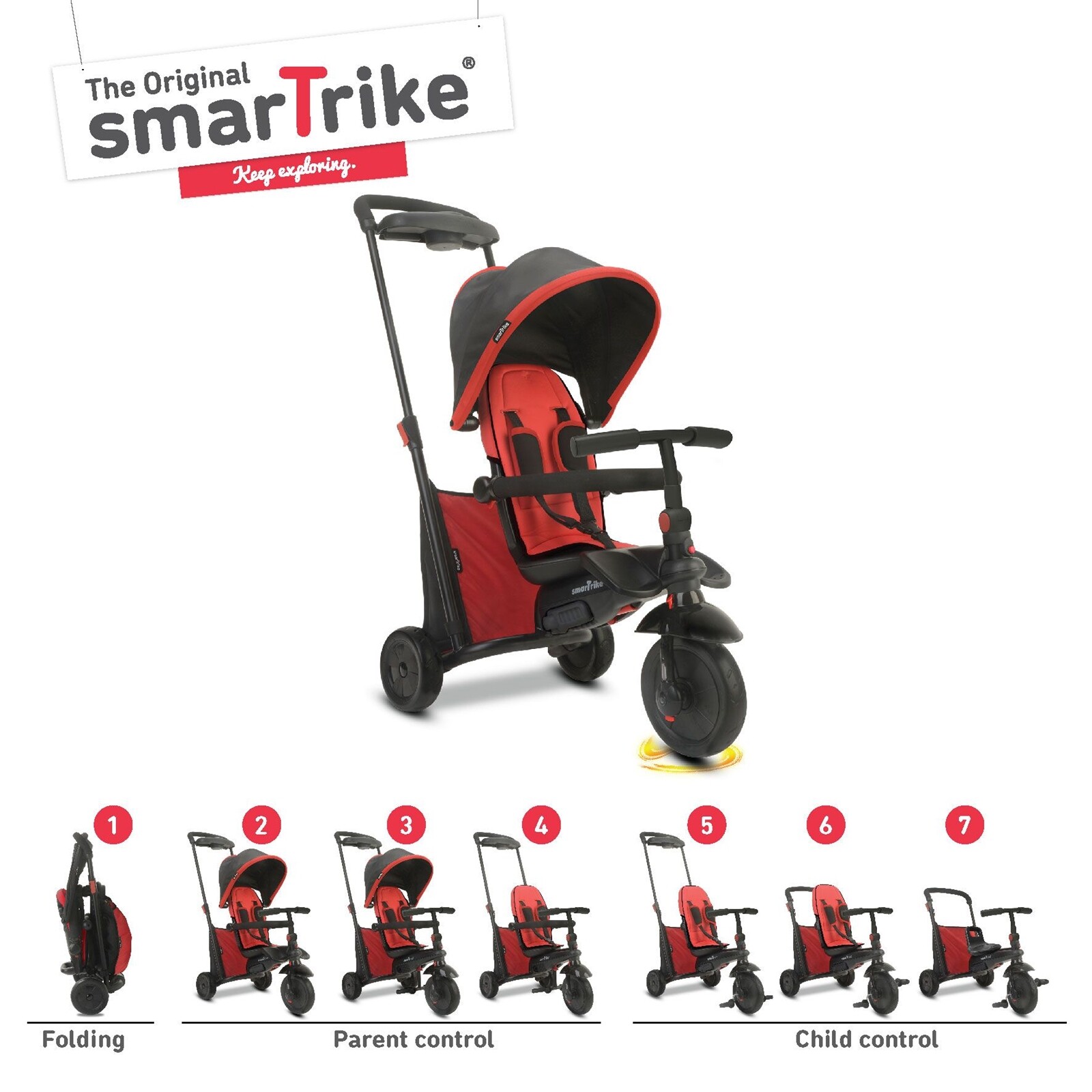 smart trike 7 in 1 500