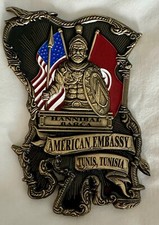 USMC Marine Security Guard Detachment MSG-Det US Embassy Tunis Tunisia 5 inch