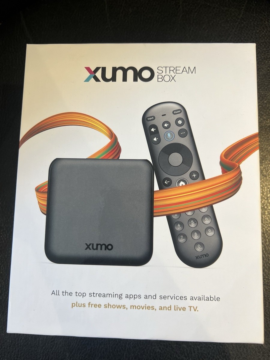 Xumo Stream Box 4K Streaming Device Model SCXI11BEI UHD New
