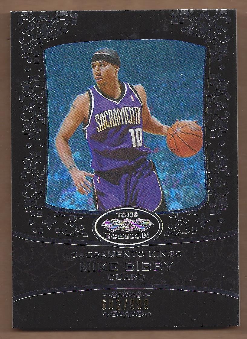 2007-08 Topps Echelon #10 Mike Bibby /999 - BSK