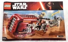 Lego Star Wars 75099 Rey’s Speeder Manual INSTRUCTIONS ONLY Authentic