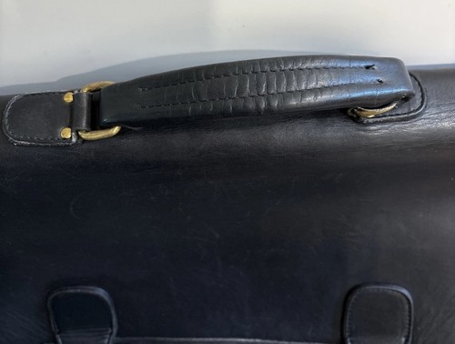 COACH MESSENGER BAG BLACK LEATHER BRIEF CASE STYLE #5275 METROPOLITAN VINTAGE - Picture 16 of 16