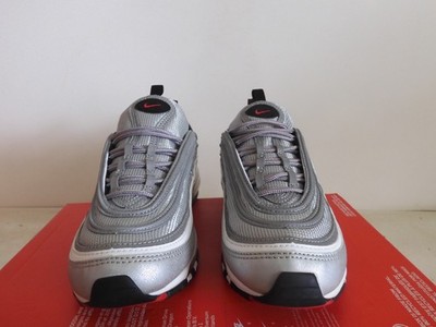 Nike Air Max 97 OG QS Silver Bullet Met Silver Womens Sz 8 Rare