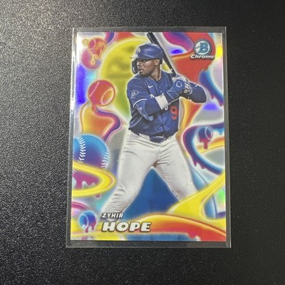 2025 Bowman Chrome Melt Mashers MM-23 Zyhir Hope (RC) Los Angeles Dodgers