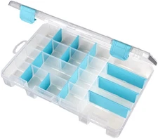 ArtBin Tarnish Inhibitor Solutions Box 4-16 Compartments-10.75"X7.375"X1.75" Tra