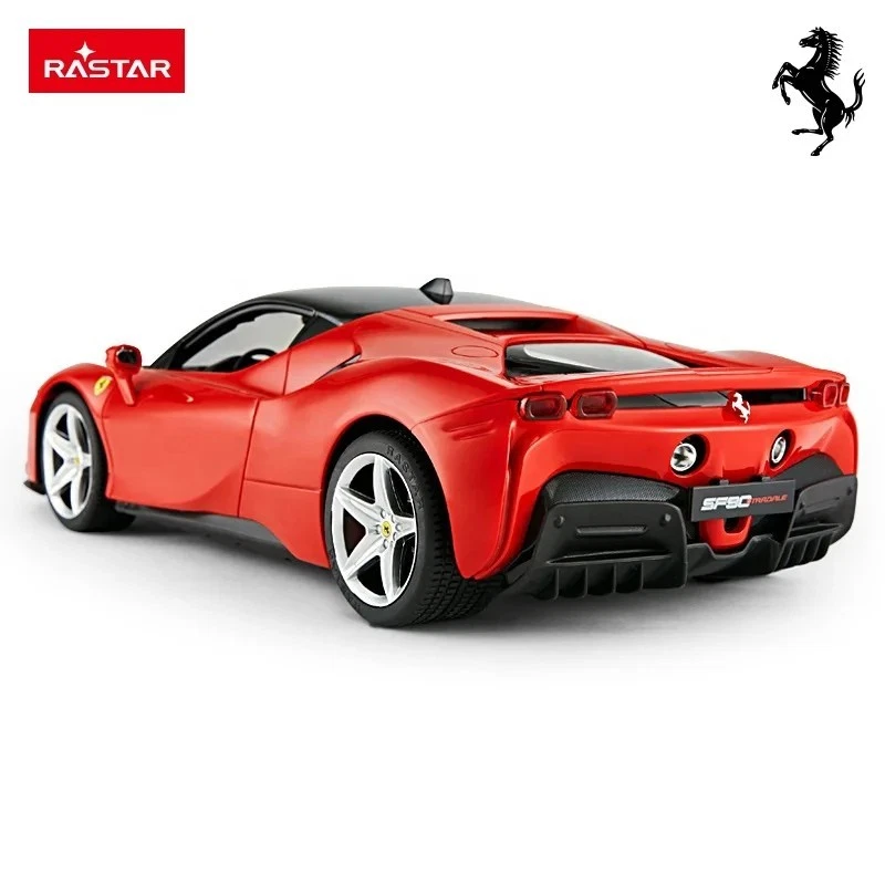 Rastar RC 1:14 Ferrari SF90 Stradale Kids Remote Control Toy Car - Red - Image 3 of 4