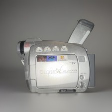 EUC Canon ZR70 MC MiniDV Handheld Camcorder 22x Optical Zoom 2.5" LCD USB Silver