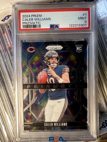 2024 Panini Prizm Prizmatic Caleb Williams #1 (RC) Prizmatic PSA 9! Bears