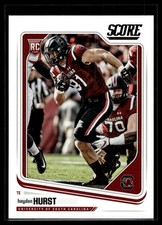 Hayden Hurst 2018 Score Rookie Card #399. rookie card picture