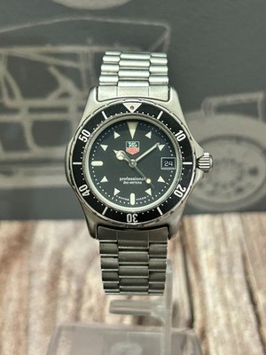 TAG Heuer 2000 Men's Black Watch - 973.013 for sale online | eBay