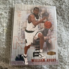 1999- 2000 FLEER FLAIR SHOWCASE NEXT  # 8 OF 20 N WILLIAM AVERY  BASKETBALL CARD