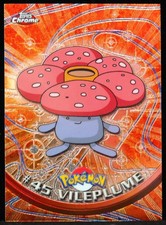 Vileplume #45 NM Topps Chrome Card