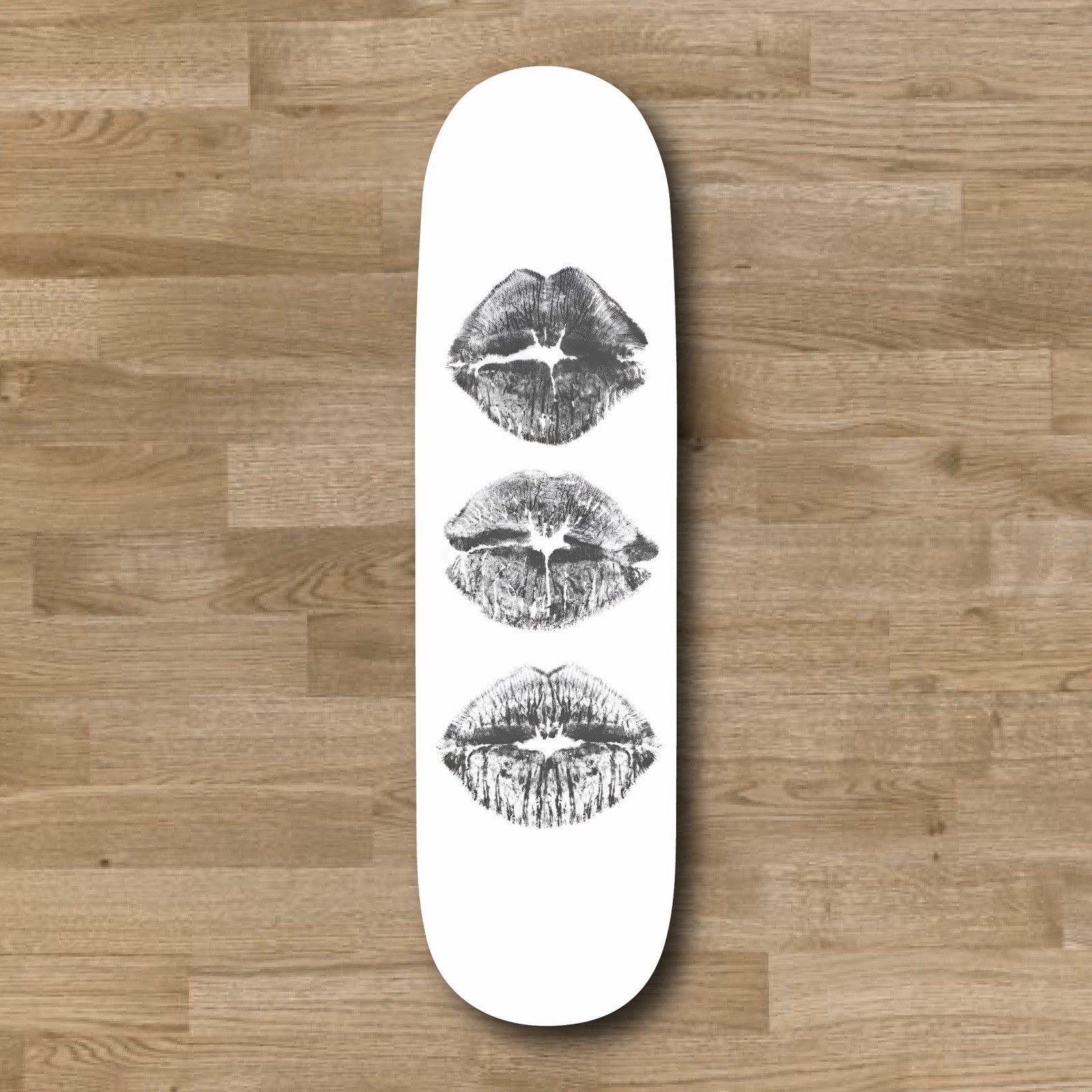 Lips Skateboard Deck Cute