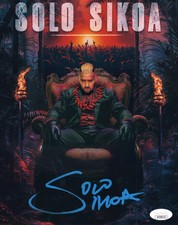 Solo Sikoa (8x10 metallic) JSA COA photo WWE signed auto autographed