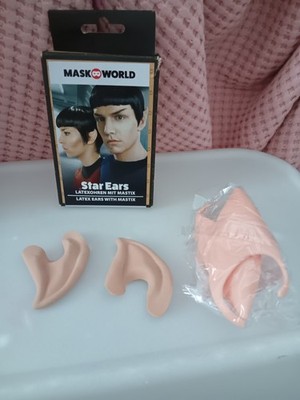 Cosplay Ohren Set XXL: Maskworld Star Ears + Elfenohren | LARP, Anime,Nerd,Manga