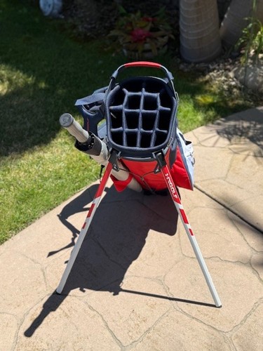 Under Armour Stand Bag "Brand New" Designed by Sun Mountain USA Red-White-Blue - Picture 9 of 23