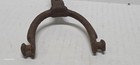 Antique Early Western Cowboy Iron Spurs Lot of 2 Rustic Found Relics Deep Patina — photo 9