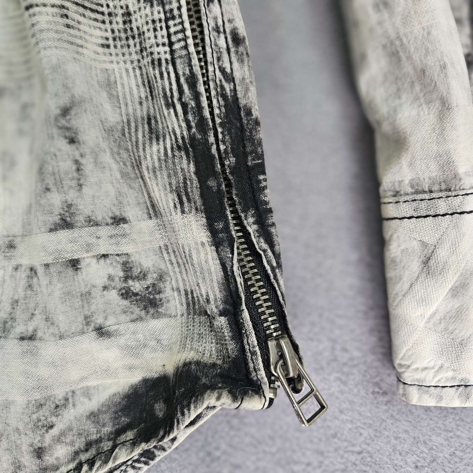 Affliction Button Down Black Premium Long Sleeve … - image 5