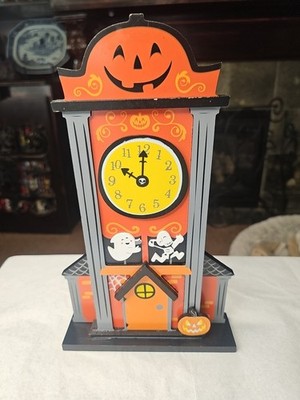 Rare Hyde and Eek Mini Mantle Clock Tower