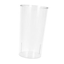 Acrylic Cylinder Vase Easy to Clean Modern Ornament for Office Table Dinners