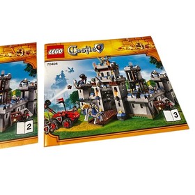 LEGO Castle 'King's Castle' 70404 Instruction Manual Books Only 1 2 3 Complete