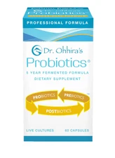 Dr. Ohhira's Probiotic Formula Prebiotics Postbiotic Live Cult, 60 ct EXP: 07/26