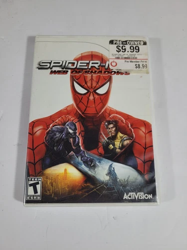 Spider-Man: Web of Shadows (Nintendo Wii, 2008) Tested & Working No Manual