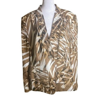 Basler Marrakesh Gold Single Button Blazer US Size 14 NWT