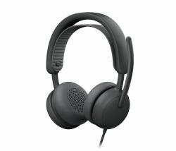 981-001615 cuffia e auricolare cablato a padiglione musica e chiamate usb type-c / usb type-a grafite - Immagine 2